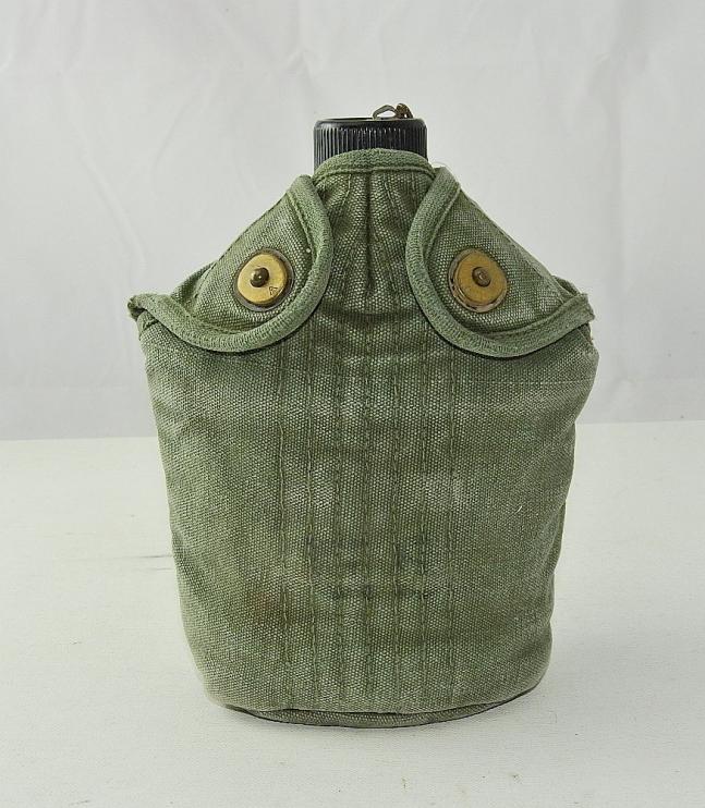 US ARMY KOREA WAR FIELD CANTEEN COVER JQMD 1951 BOTTLE AND CUP 1944