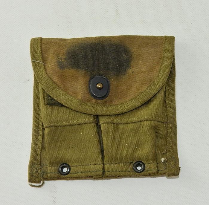 US WWII ARMY M1 CARBINE AMMO POUCH 1944