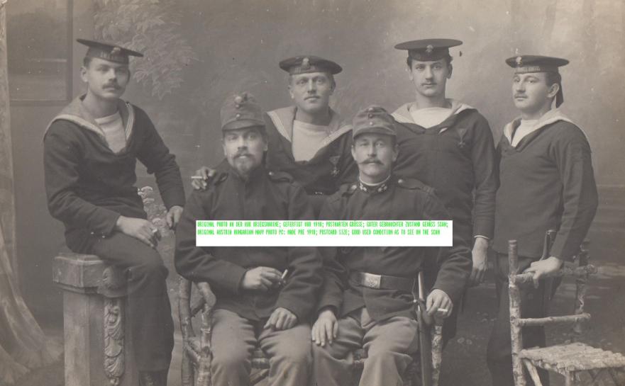PHOTO KUK KRIEGSMARINE  MATROSE N SMS VIRIBUS UNITIS + 3 ANDERE