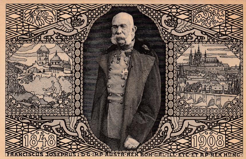 PATRIOTISCHE AK KAISER FRANZ JOSEF