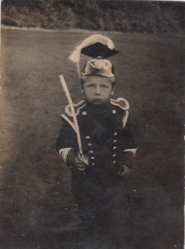PHOTO DEUTSCH 1WK BUB IN UHLANEN UNIFORM