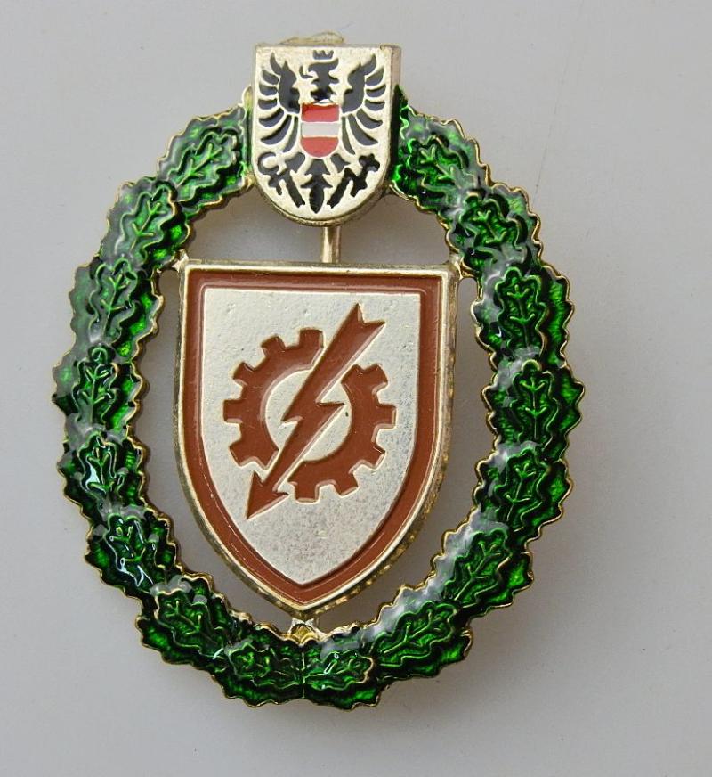 ÖSTERREICH BUNDESHEER ÖBH VERWENDUNGSABZEICHEN FLIEGERTECHNIK