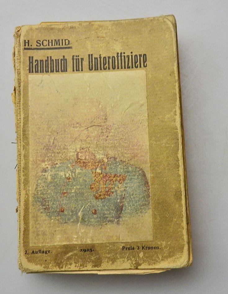 MILITARIA ÖSTERREICH 1WK KUK HANDBUCH FÜR UNTEROFFIZIERE 1915