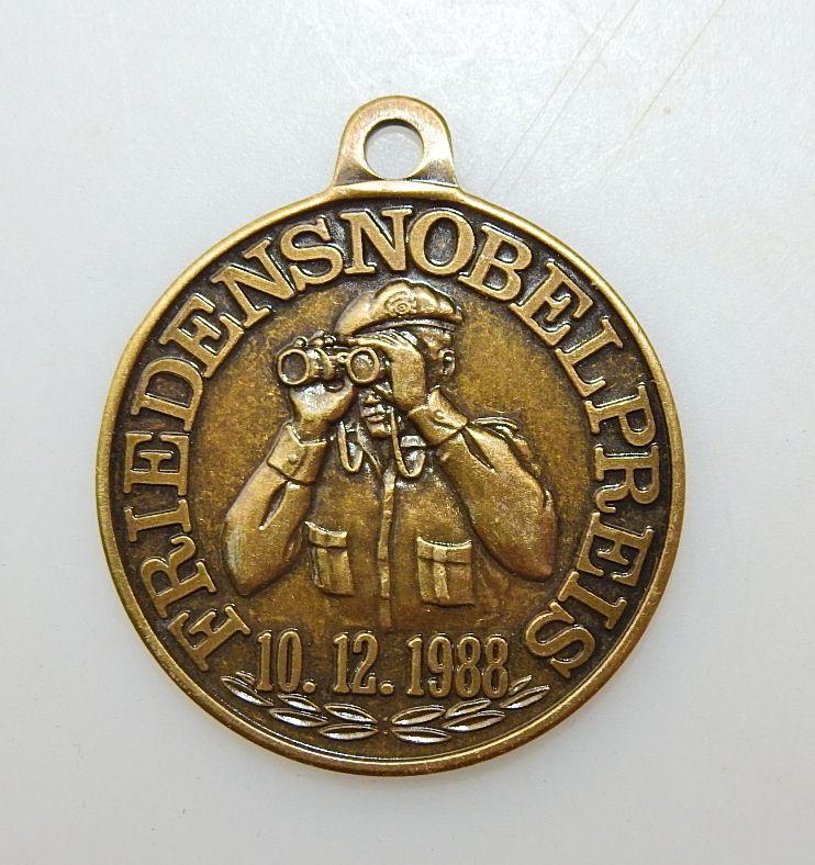 Friedensnobelpreis-Medaille der Österreichischen Liga für die Vereinten Nationen 1988