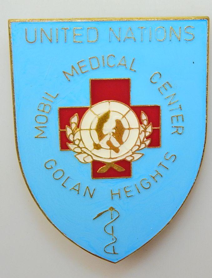 ÖSTERREICH BUNDESHEER ÖBH TRUPPENKÖRPERABZEICHEN UNO MOBIL MEDICAL CENTER GOLA