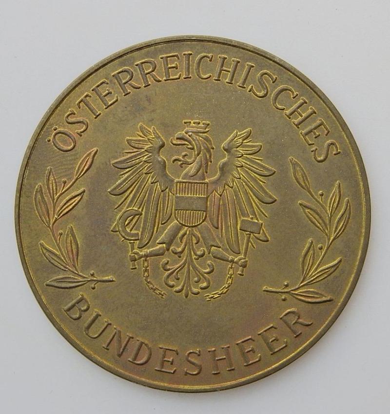 MEDAILLE ÖSTERREICH BUNDESHEER 60ER JAHRE