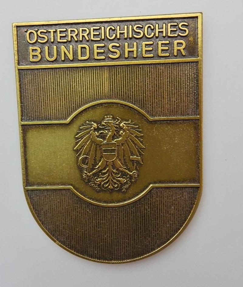 PLANKETTE ÖSTERREICH BUNDESHEER