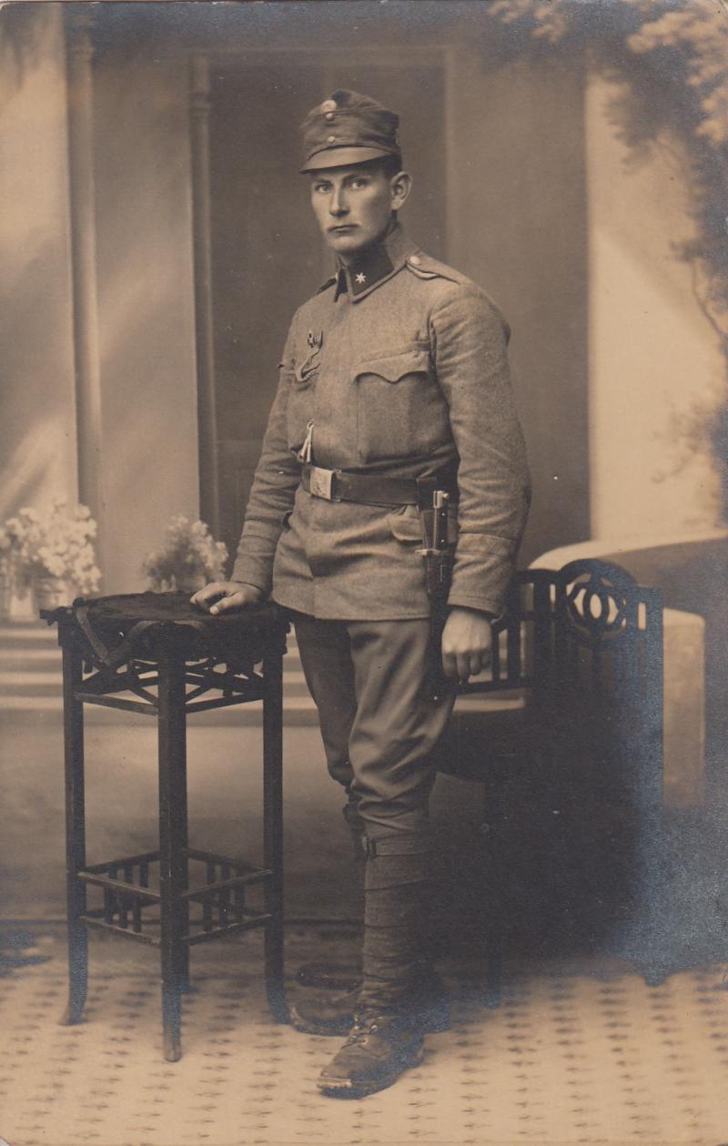 PHOTO AK ÖSTERREICH 1WK KUK SOLDAT